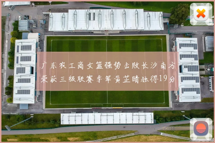 广东农工商女篮强势击败长沙南方荣获三级联赛季军黄芷晴独得19分助力胜利
